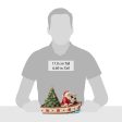 Santa in Boat With Tree Fig For Discount