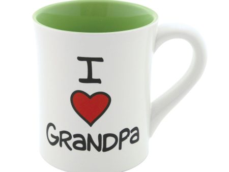 I Heart Grandpa Mug For Sale