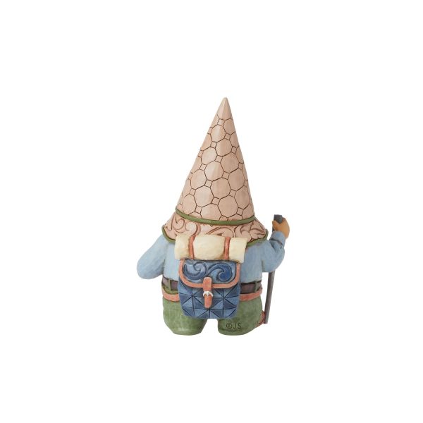 Hiker Gnome Figurine Cheap