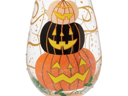 Hello Halloween Stemless Wine Hot on Sale