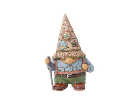 Hiker Gnome Figurine Cheap