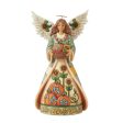 Angel with Sunflower Figurine For Sale