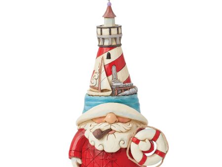 Lighthouse Hat Gnome Figurine Cheap