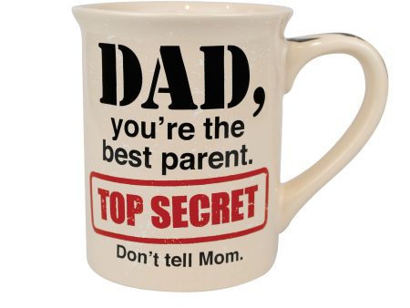 Top Secret Dad 16 oz Mug Online now