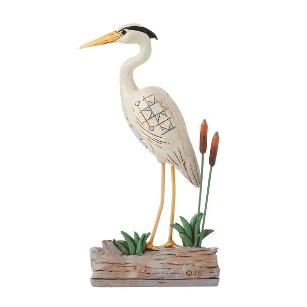 Blue Heron Bird Figurine Discount