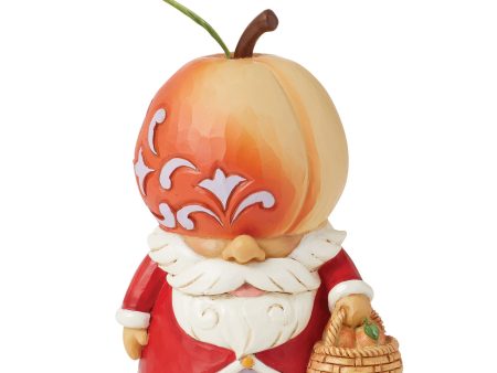 Peach Gnome Figurine For Cheap