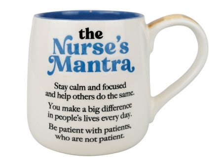 Nurse Mantra Sculpted Mug Sale