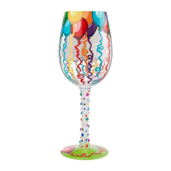 Wine Glass Birthday Streamers Sale