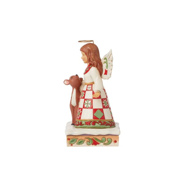 Angel with Deer Figurine Sale