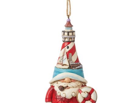 Lighthouse Hat Gnome Ornament on Sale