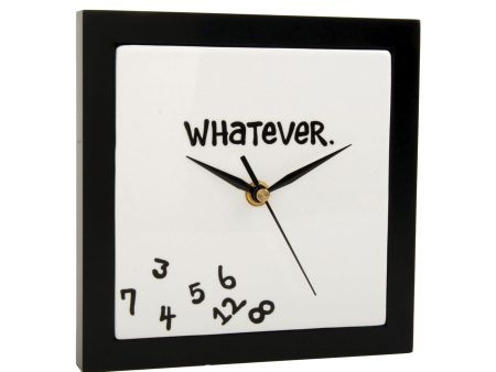 Whatever Wall Clock Online now