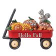 Harvest Wagon with Pumpkins Cheap