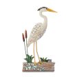 Blue Heron Bird Figurine Discount