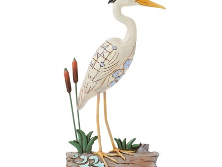 Blue Heron Bird Figurine Discount