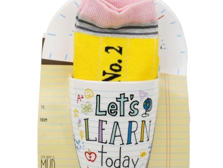 Teacher Mug Sock Card Set Supply