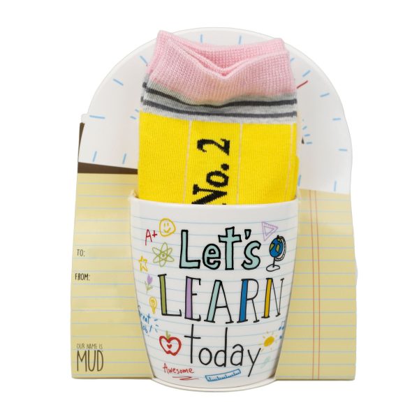 Teacher Mug Sock Card Set Supply