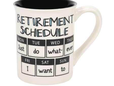 RETIREMENT CALENDAR MUG Online