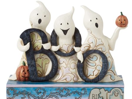 Ghosts with Boo Figurine Fashion