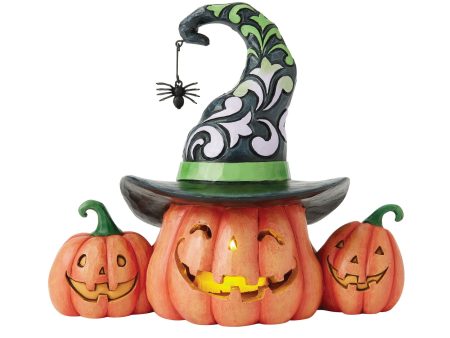 Three Jack-O-Lanterns LED Fig Online Hot Sale