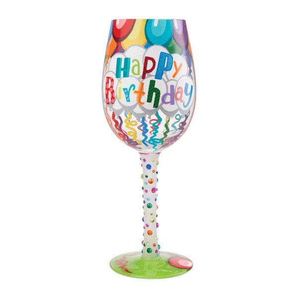 Wine Glass Birthday Streamers Sale