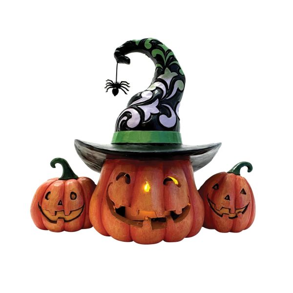 Three Jack-O-Lanterns LED Fig Online Hot Sale