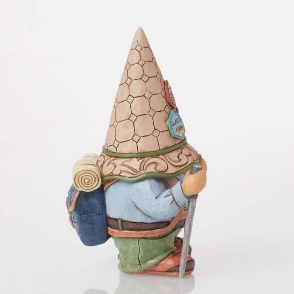 Hiker Gnome Figurine Cheap