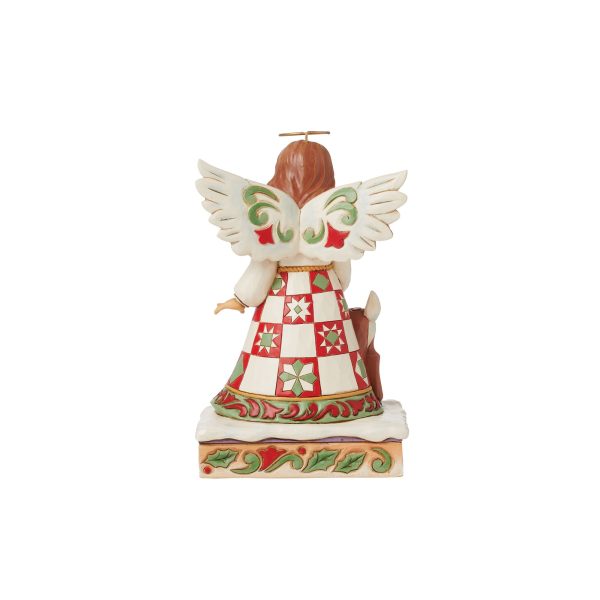 Angel with Deer Figurine Sale