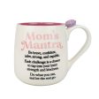 Mom Mantra Scullpted Mug 16 oz Discount