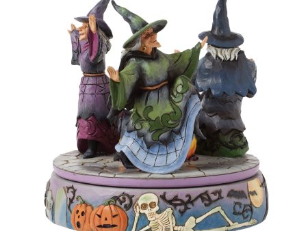 Witches Rotating Cauldron Fig Cheap