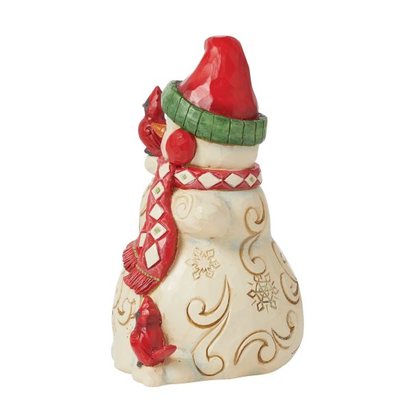 Snowman with Earmuffs Figurine Online