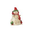 Snowman with Earmuffs Figurine Online