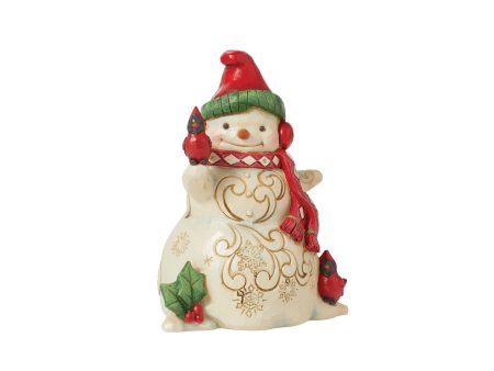 Snowman with Earmuffs Figurine Online