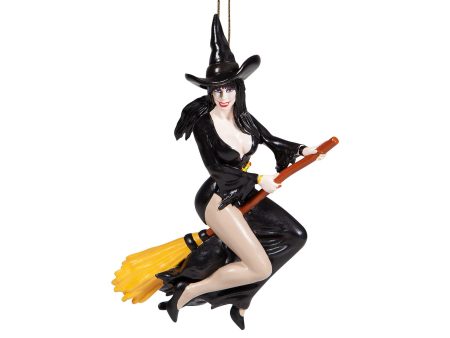 Elvira Witchy Wonder Ornament Discount