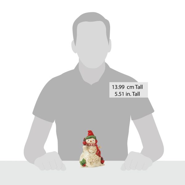 Snowman with Earmuffs Figurine Online