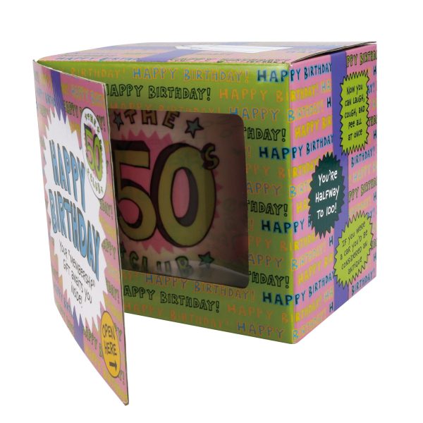 50th Birthday Club Mug Gift Online