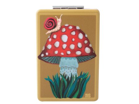 Mushroom Compact Mirror Cheap