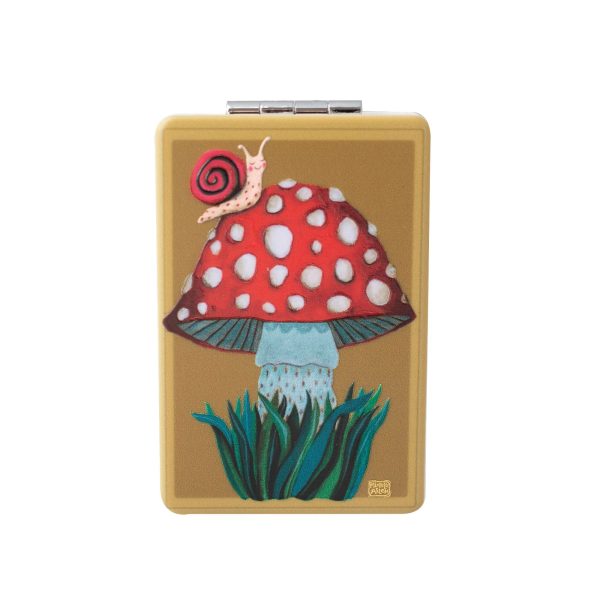 Mushroom Compact Mirror Cheap