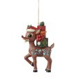 Rudolph with Stacked Presents Online