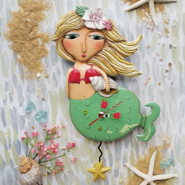 Shelley Mermaid Clock Supply