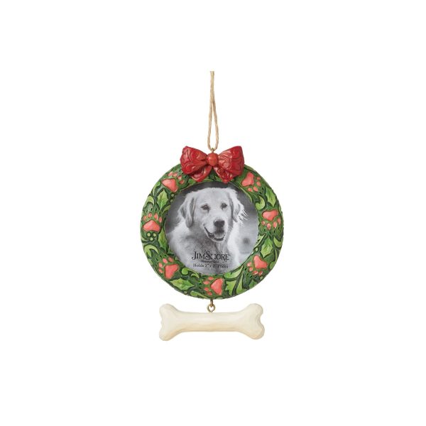 Dog Pet Wreath Frame Orn Discount