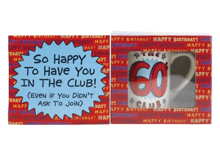 60th Birthday Club Mug Gift For Discount