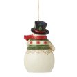 Snowman with Cardinal Orn For Discount