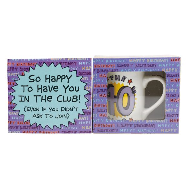 40th Birthday Club Mug Gift on Sale