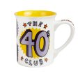 40th Birthday Club Mug Gift on Sale