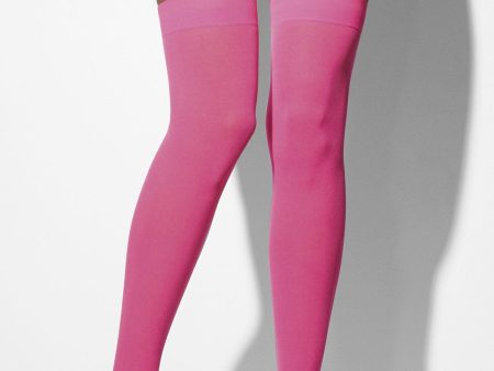 Neon Overknees pink Hot on Sale