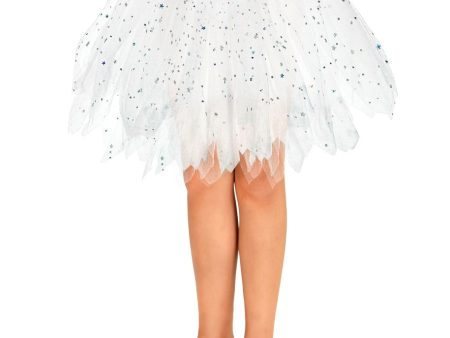 Glitzer Tutu für Mädchen weiß Online now