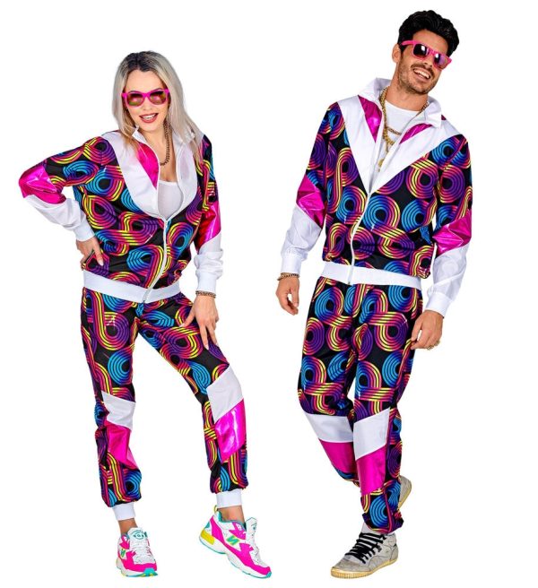 80er Jahre Trainingsanzug Discotime Unisex Cheap