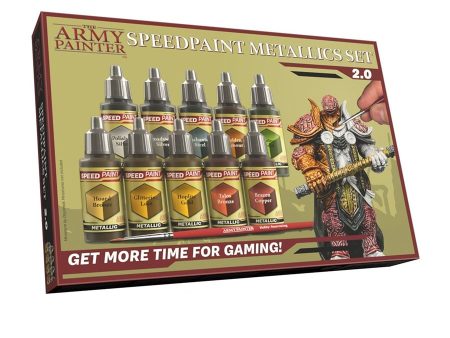 Army Painter - Speedpaint Metallics Set 2.0 Hot on Sale