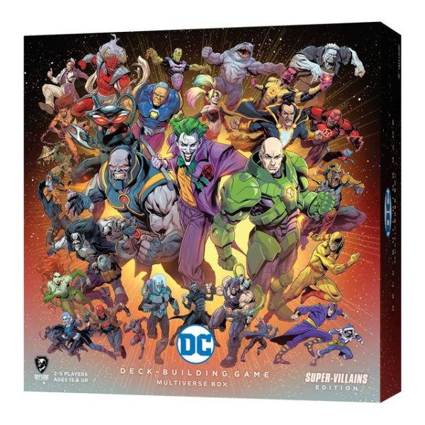 DC Deck-Building Game: Multiverse Box Version 2 - Super-Villains Edition (Kickstarter Edition) Supply