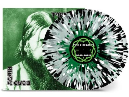 TYPE O NEGATIVE - DEAD AGAIN - CLEAR GREEN WHITE BLACK SPLATTER (VINYL) Online Hot Sale